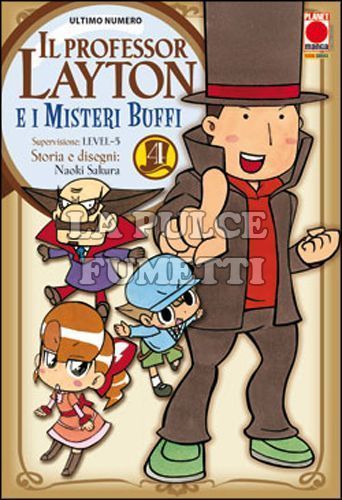 MANGA UNIVERSE #   117 - IL PROFESSOR LAYTON E I MISTERI BUFFI 4